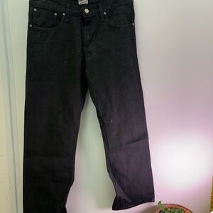 Naked & Famous Denim Black Slim Jeans